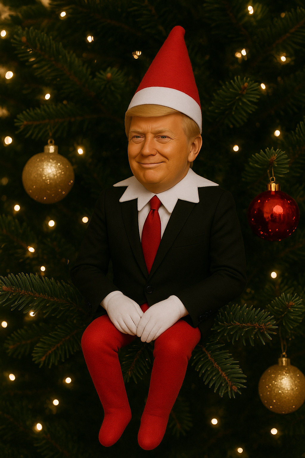 Trump on the Tree™️: Make MAGA Magic This Christmas!
