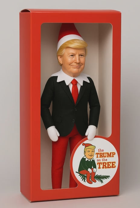 Trump on the Tree™️: Make MAGA Magic This Christmas!